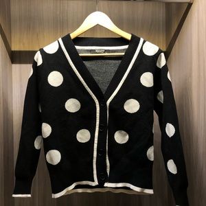 MUISY POKADOT CARDIGAN